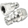 SZYBKOZŁĄCZE HYDRAULICZNE EURO WTYCZKA KRÓTKA GWINT WEWNĘTRZNY 1/4 "